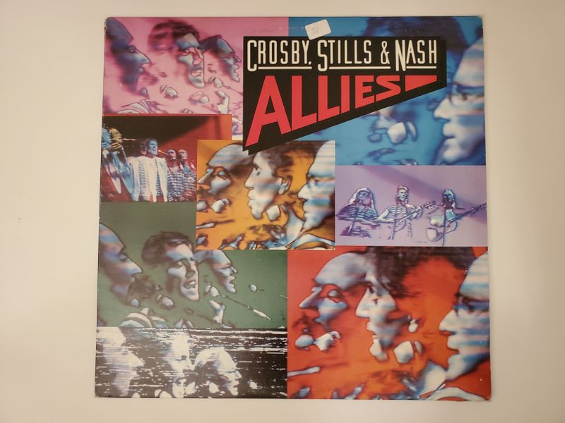 Crosby, Stills & Nash Allies vinyl record